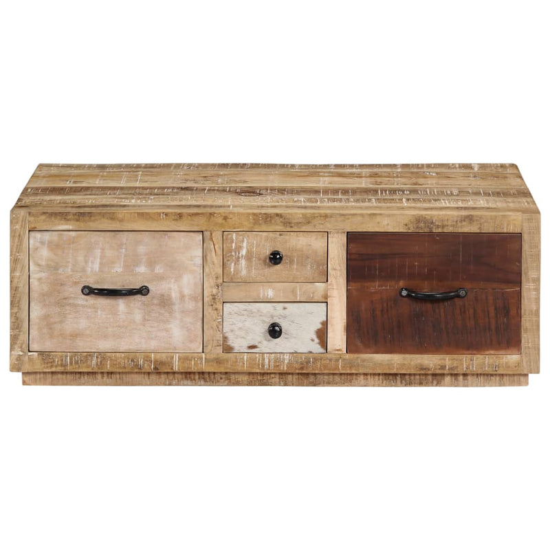 Salontafel 90x60x30 cm massief mangohout MeubelReus