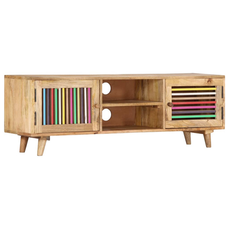 Tv-meubel 120x30x40 cm massief mangohout MeubelReus