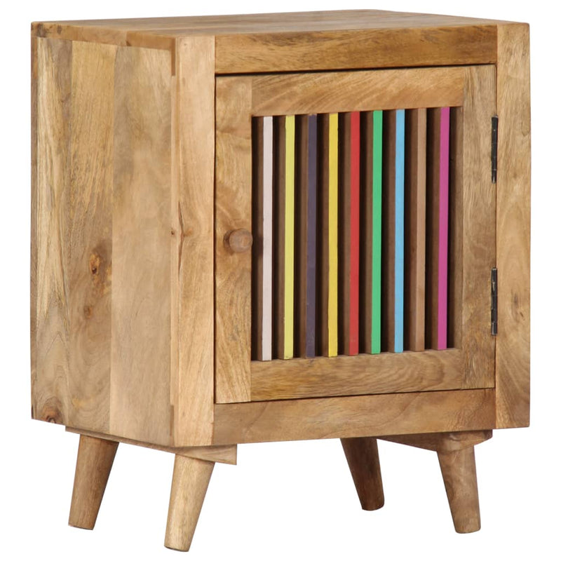 Nachtkastje 40x30x50 cm massief mangohout MeubelReus