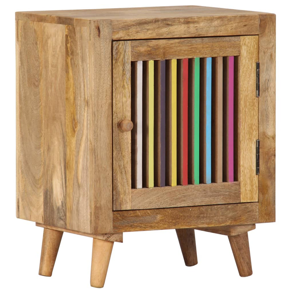 Nachtkastje 40x30x50 cm massief mangohout MeubelReus