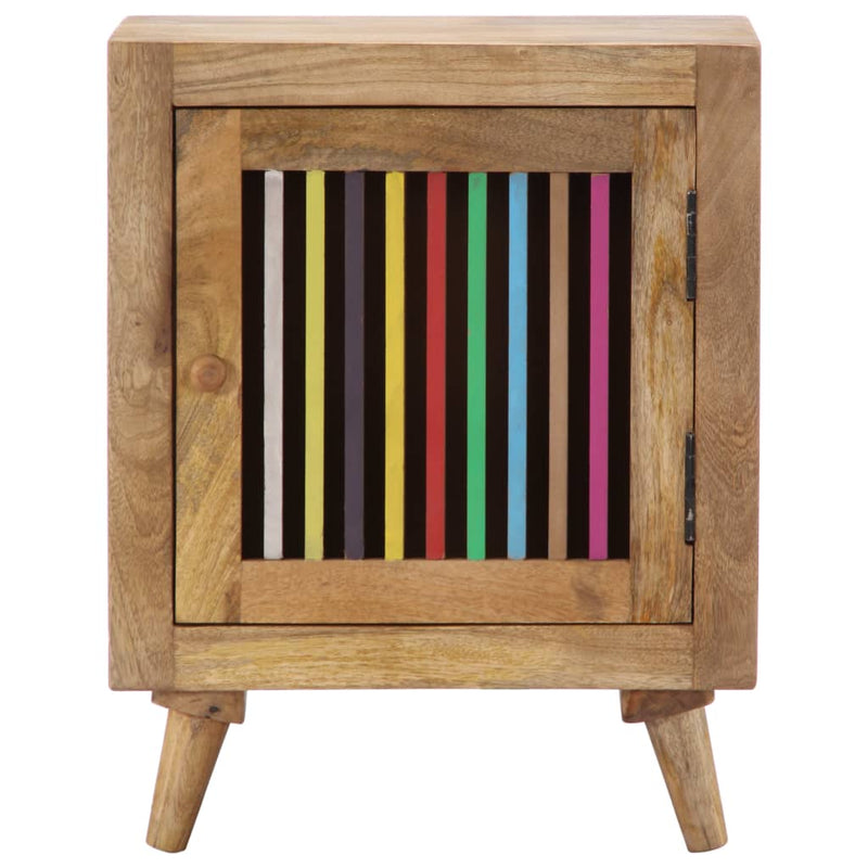 Nachtkastje 40x30x50 cm massief mangohout MeubelReus