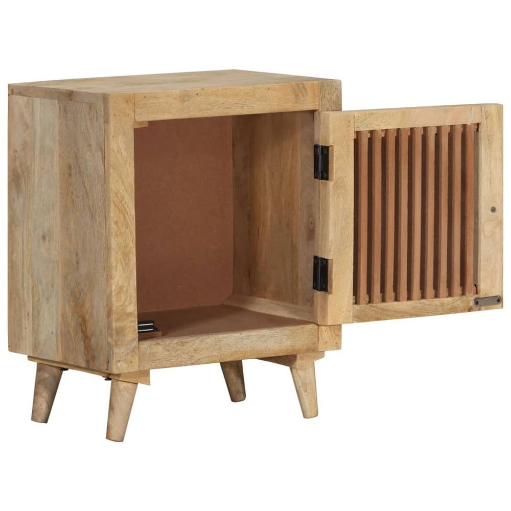 Nachtkastje 40x30x50 cm massief mangohout MeubelReus