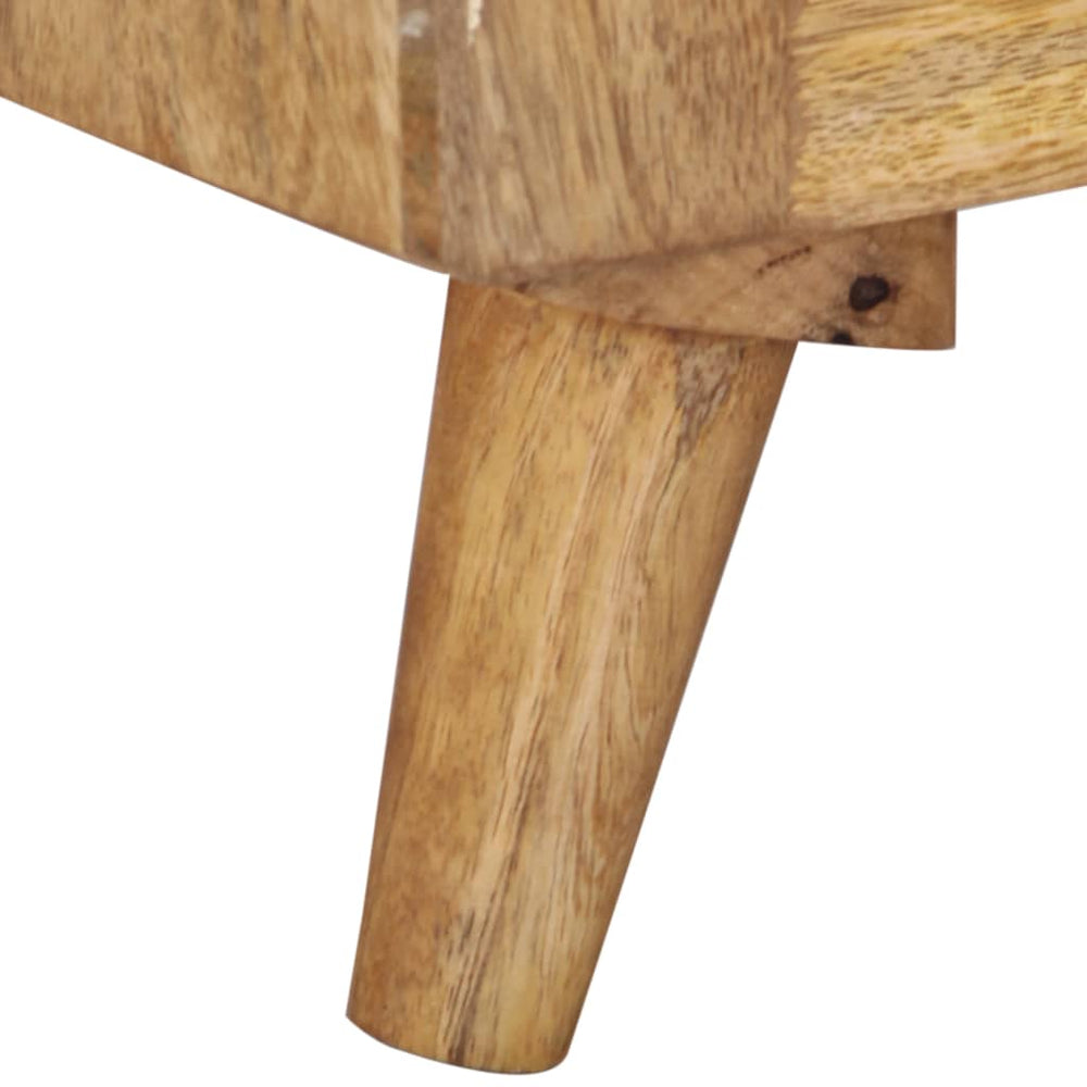 Nachtkastje 40x30x50 cm massief mangohout MeubelReus