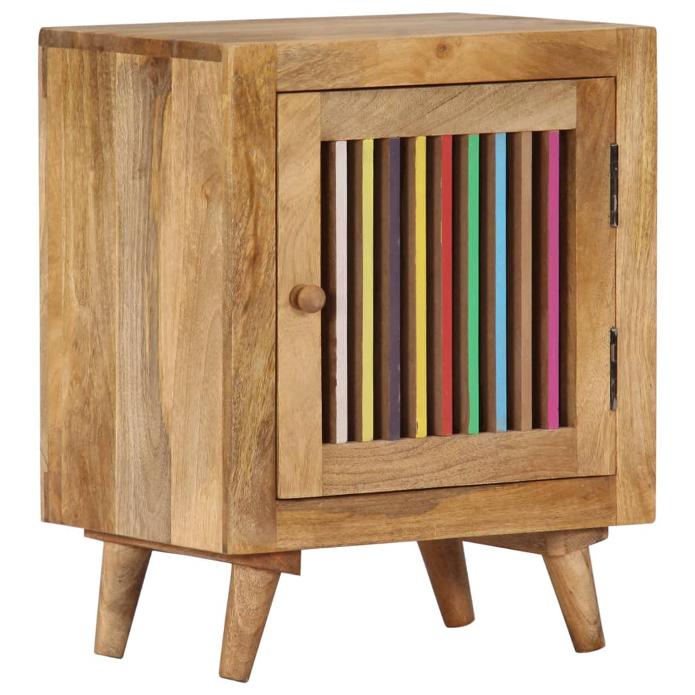 Nachtkastje 40x30x50 cm massief mangohout MeubelReus