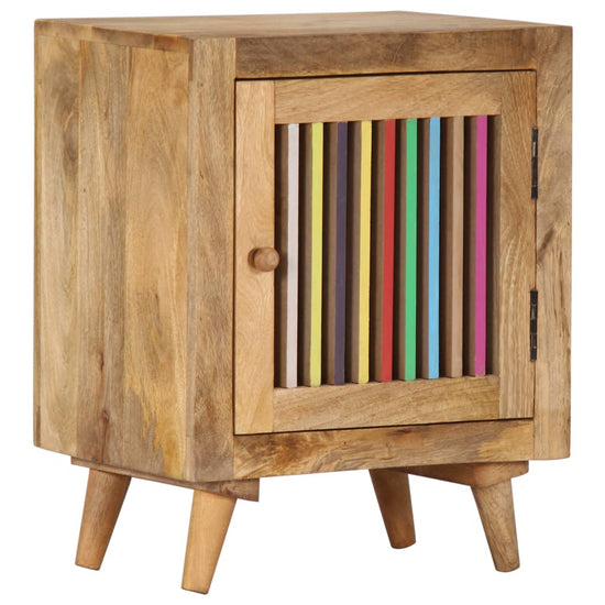 Nachtkastje 40x30x50 cm massief mangohout MeubelReus