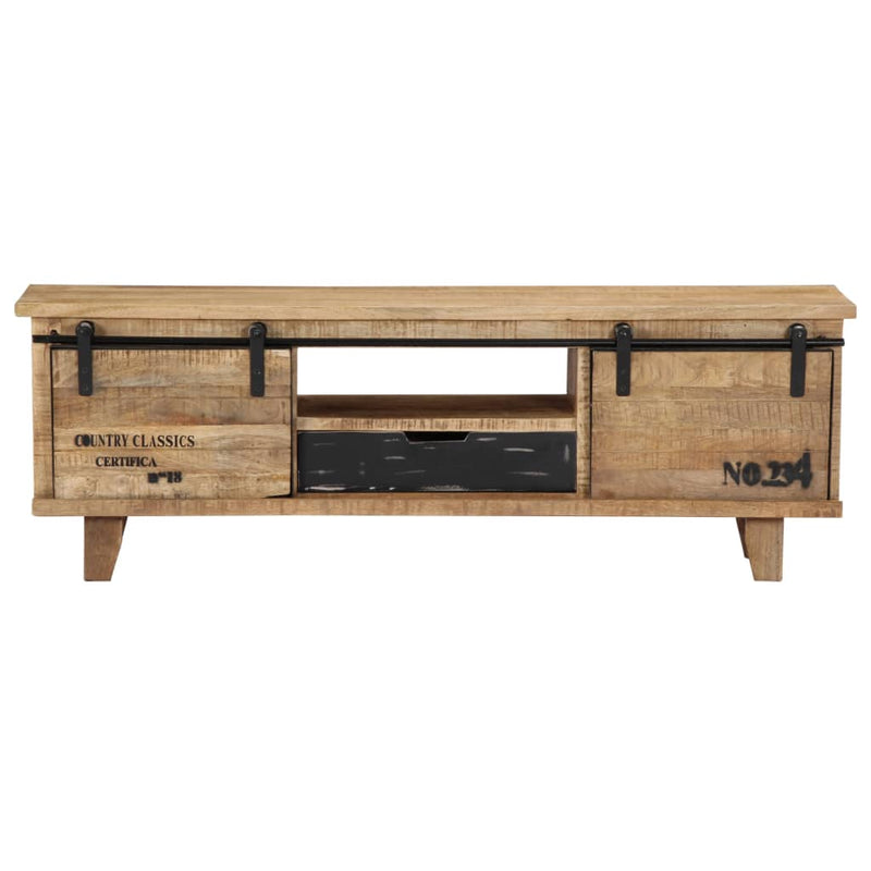Tv-meubel 120x30x40 cm massief mangohout MeubelReus