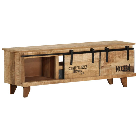 Tv-meubel 120x30x40 cm massief mangohout MeubelReus