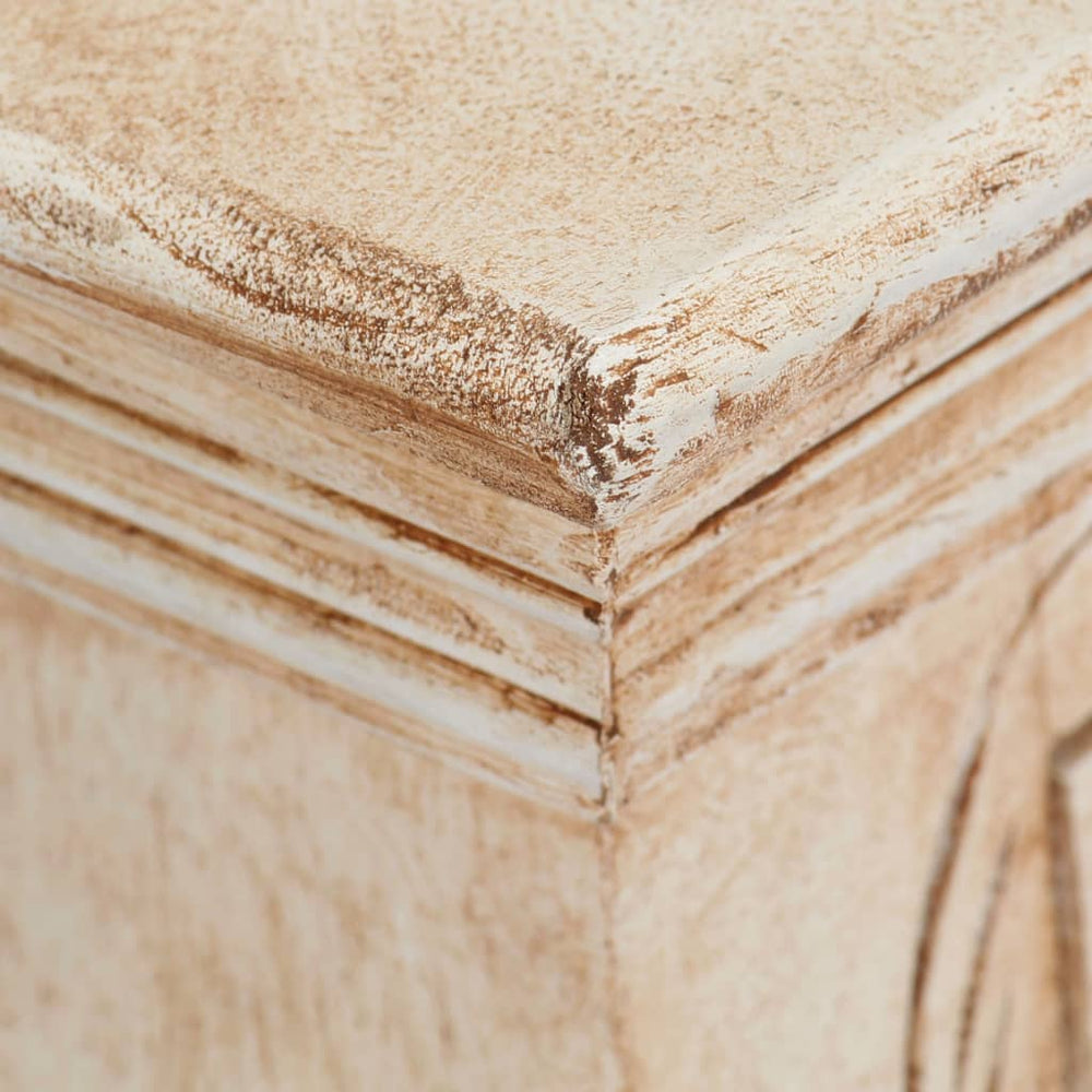 Nachtkastje 40x30x50 cm massief mangohout MeubelReus