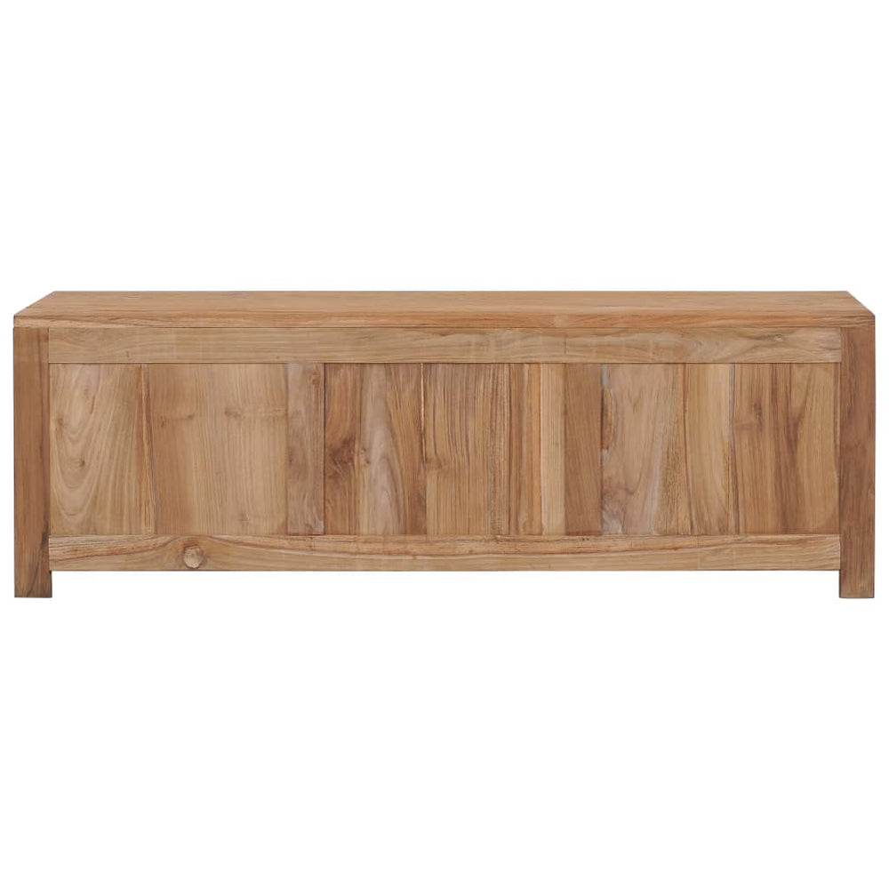 Tv-meubel 115x30x40 cm massief teakhout MeubelReus