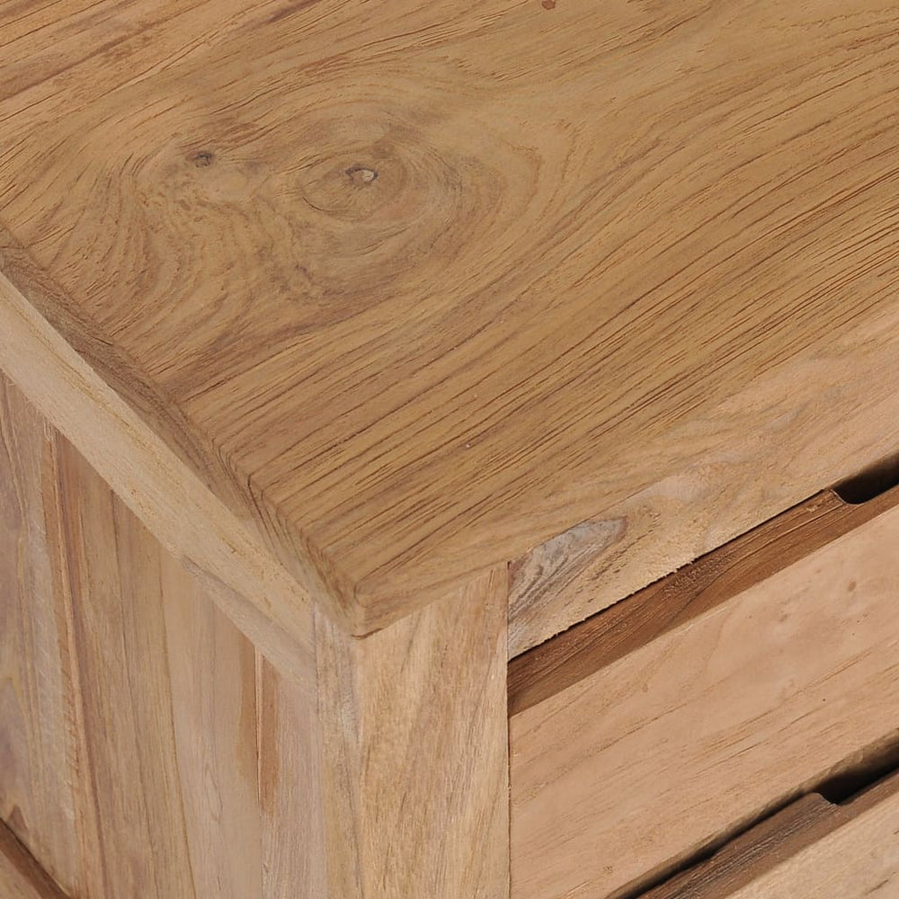Tv-meubel 115x30x40 cm massief teakhout MeubelReus