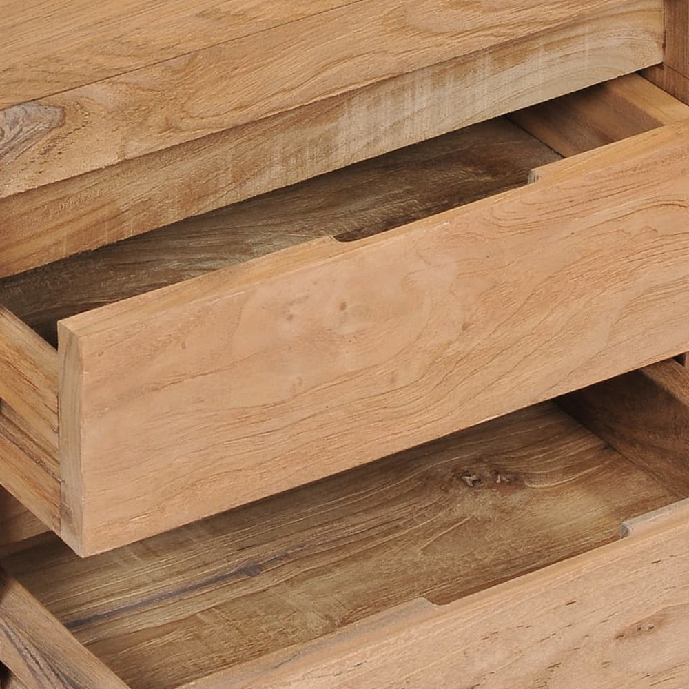Tv-meubel 115x30x40 cm massief teakhout MeubelReus