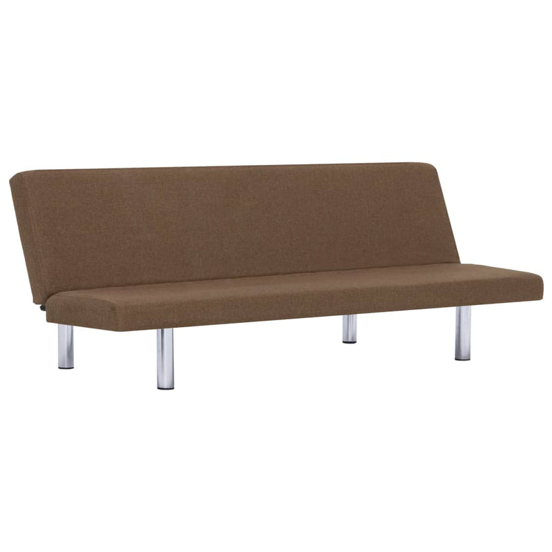 Slaapbank polyester bruin MeubelReus
