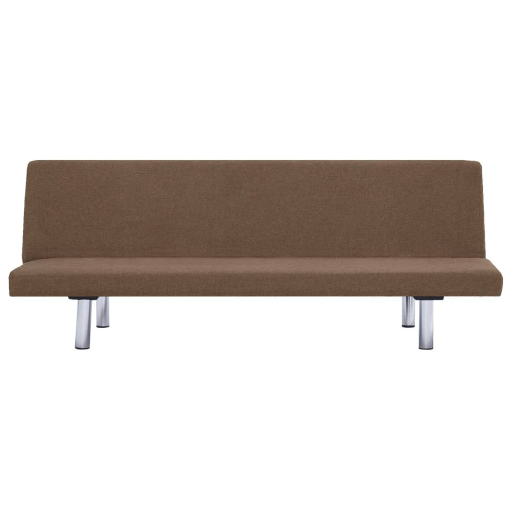 Slaapbank polyester bruin MeubelReus