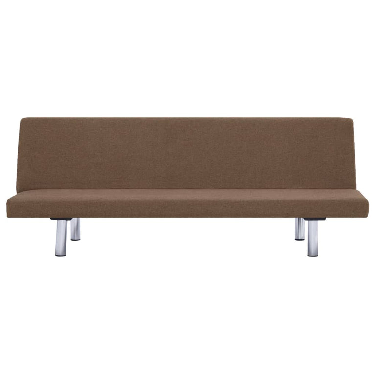 Slaapbank polyester bruin MeubelReus