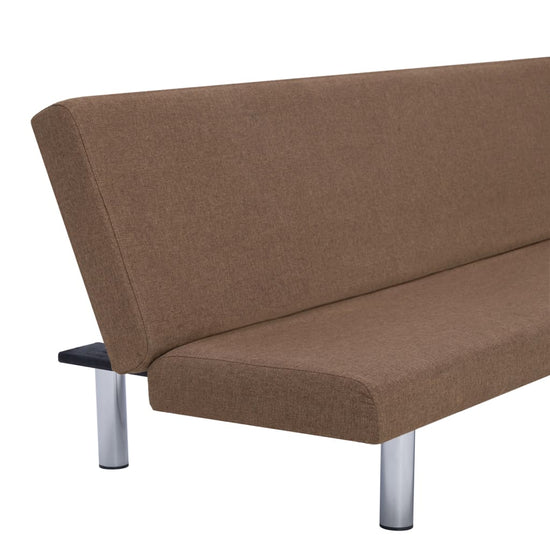 Slaapbank polyester bruin MeubelReus