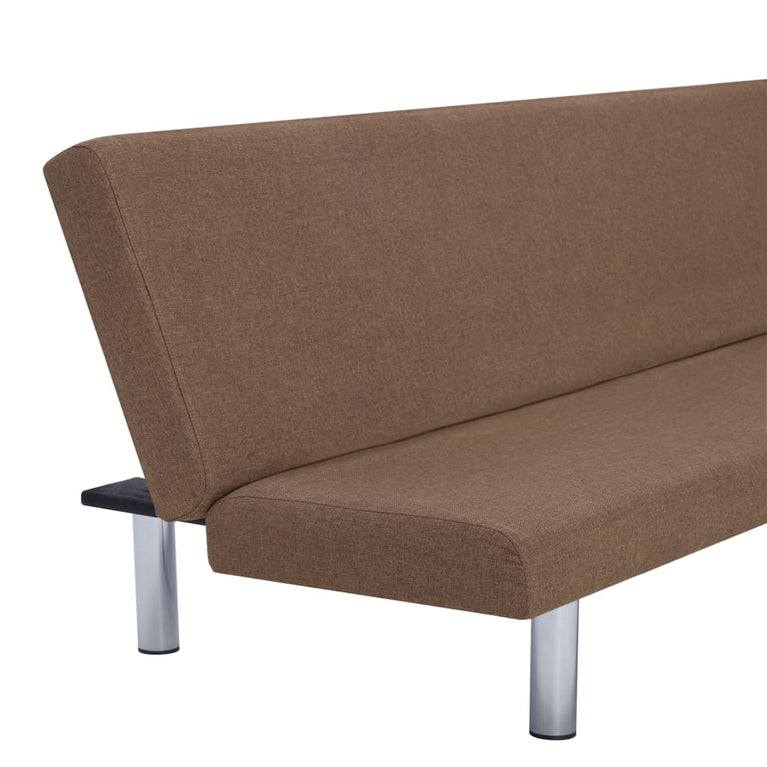 Slaapbank polyester bruin MeubelReus