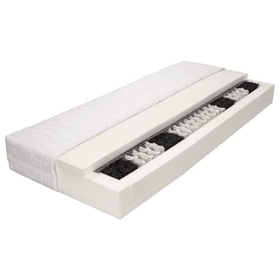 Matras 7 Zone 20 cm pocketvering H2 100x200 cm MeubelReus