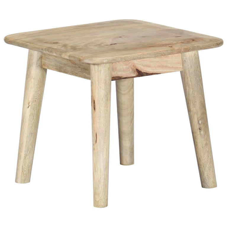 Salontafel 45x45x40 cm massief mangohout MeubelReus