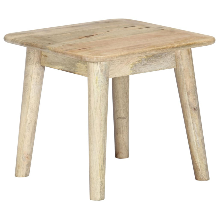 Salontafel 45x45x40 cm massief mangohout MeubelReus