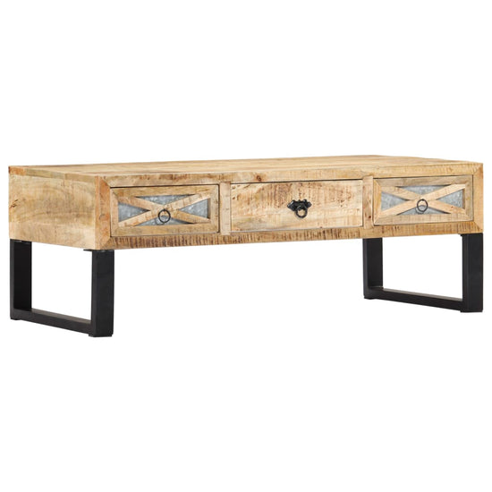Salontafel 110x50x38 cm massief mangohout MeubelReus