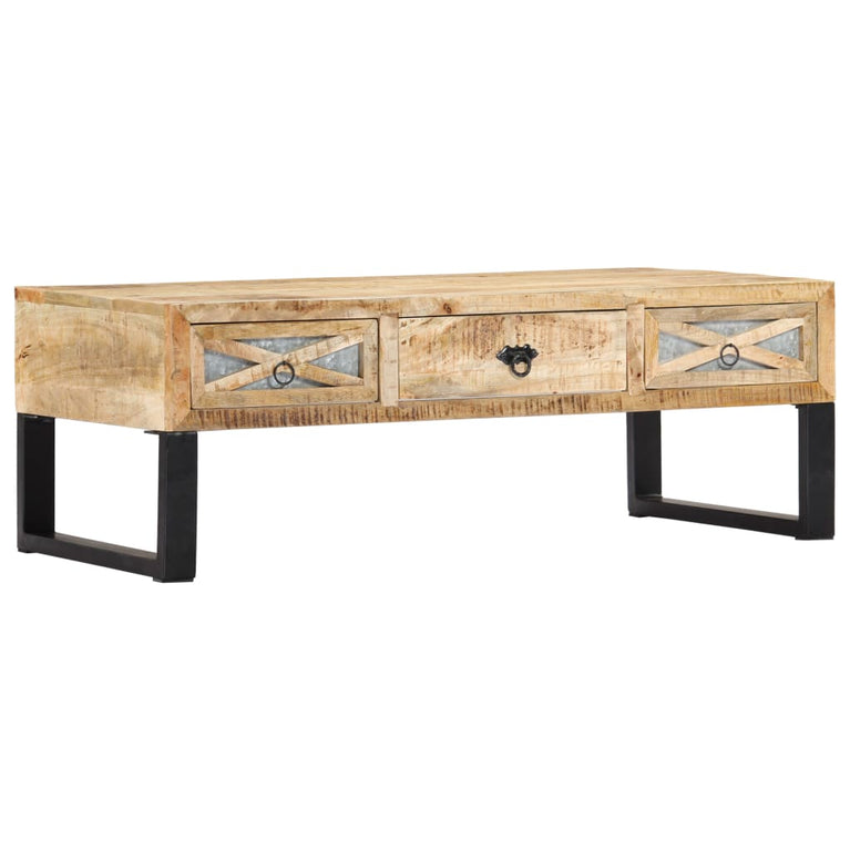 Salontafel 110x50x38 cm massief mangohout MeubelReus