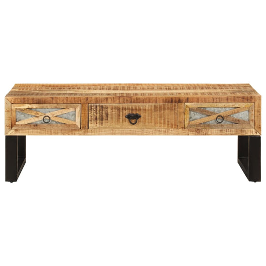 Salontafel 110x50x38 cm massief mangohout MeubelReus