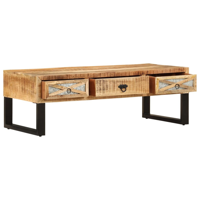 Salontafel 110x50x38 cm massief mangohout MeubelReus