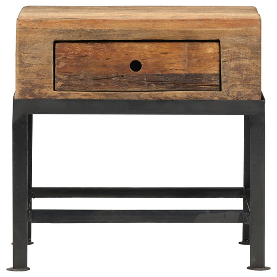 Nachtkastje 40x35x40 cm massief gerecycled hout MeubelReus
