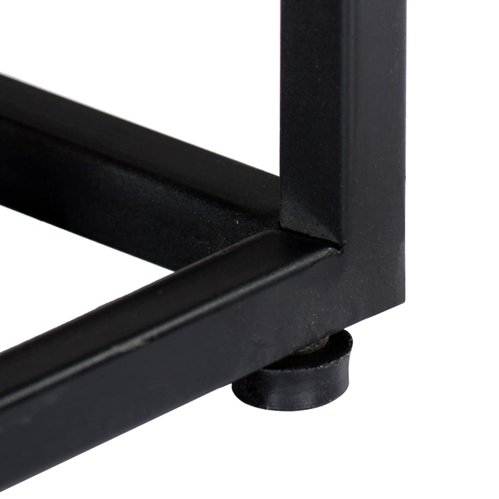 Tv-meubel 120x30x40 cm massief gerecycled hout en staal MeubelReus