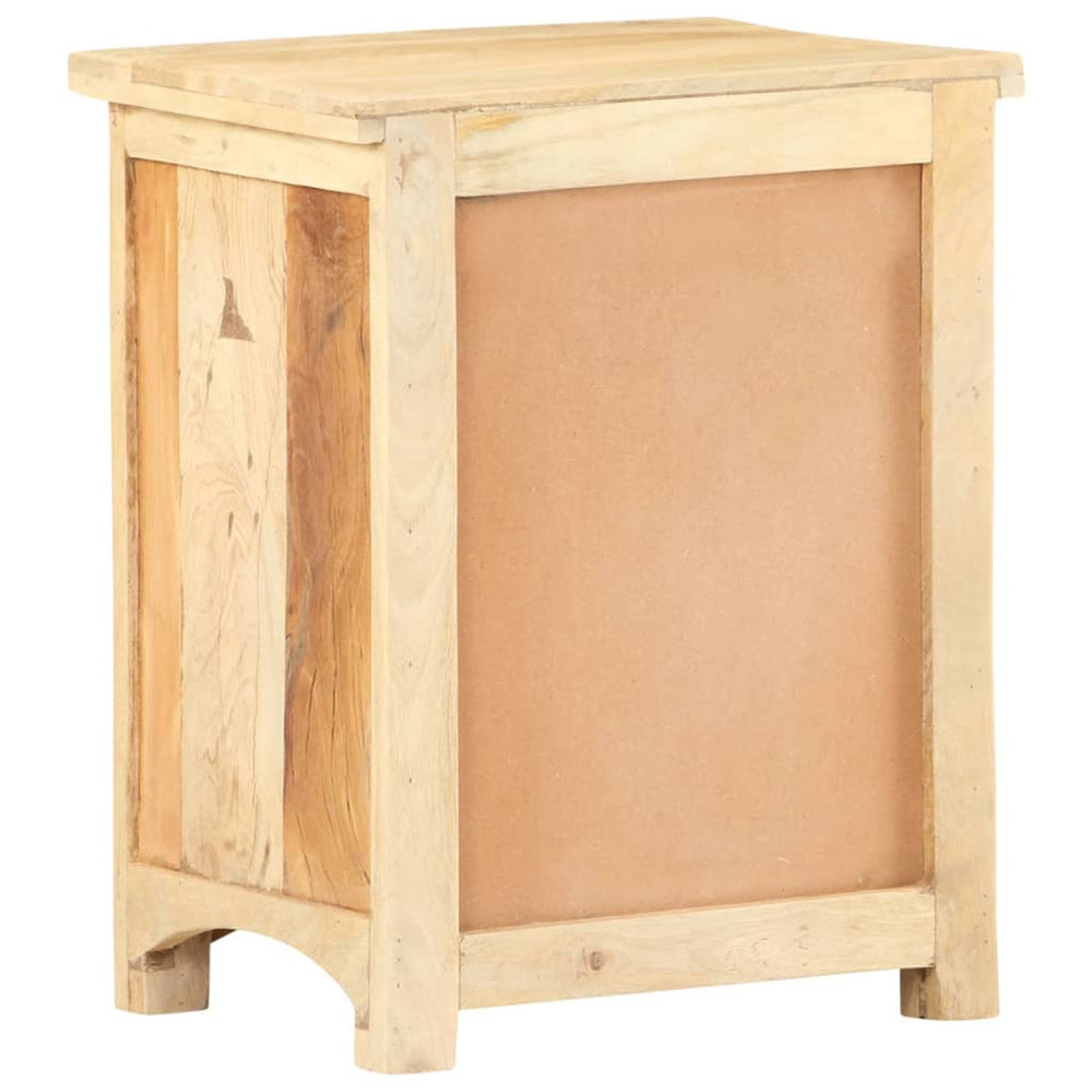 Nachtkastje 40x30x50 cm massief gerecycled hout MeubelReus