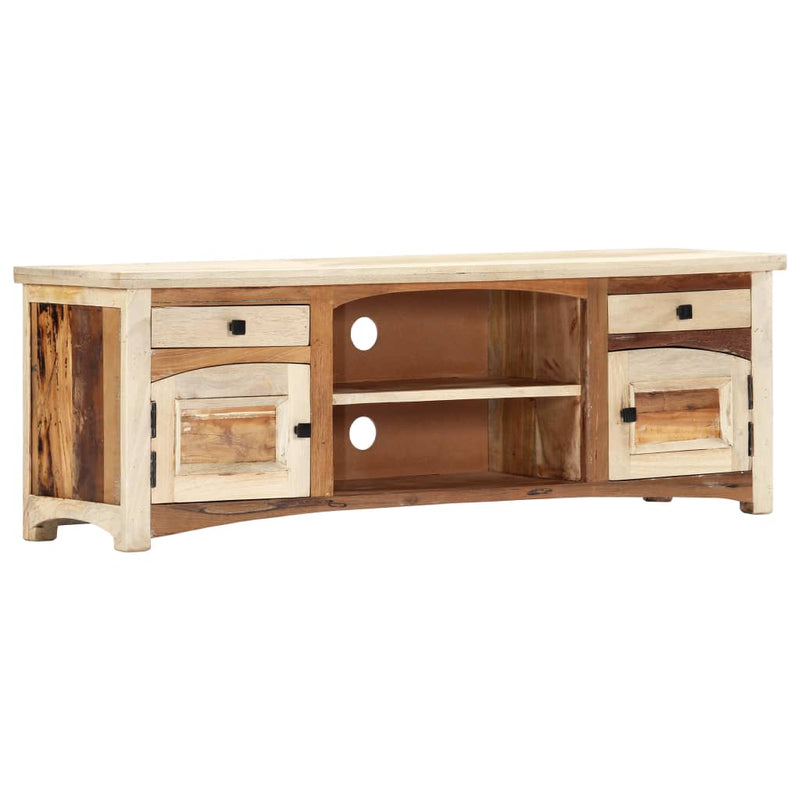 Tv-meubel 120x30x40 cm massief gerecycled hout MeubelReus