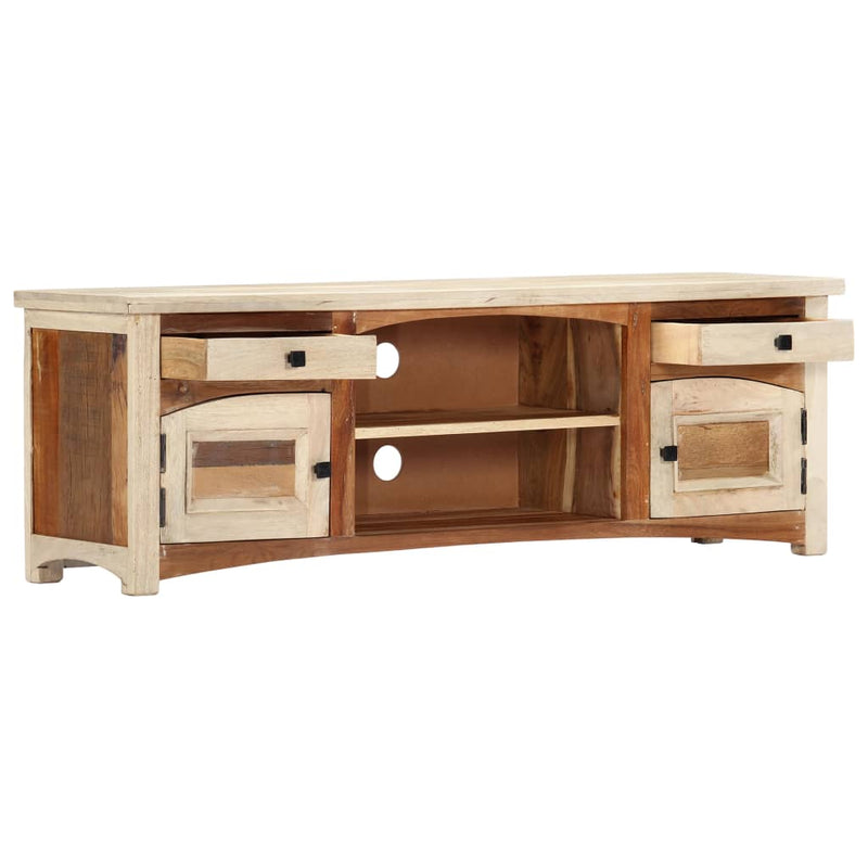 Tv-meubel 120x30x40 cm massief gerecycled hout MeubelReus