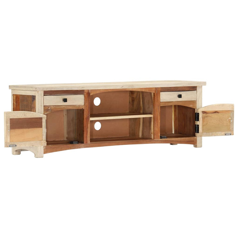 Tv-meubel 120x30x40 cm massief gerecycled hout MeubelReus