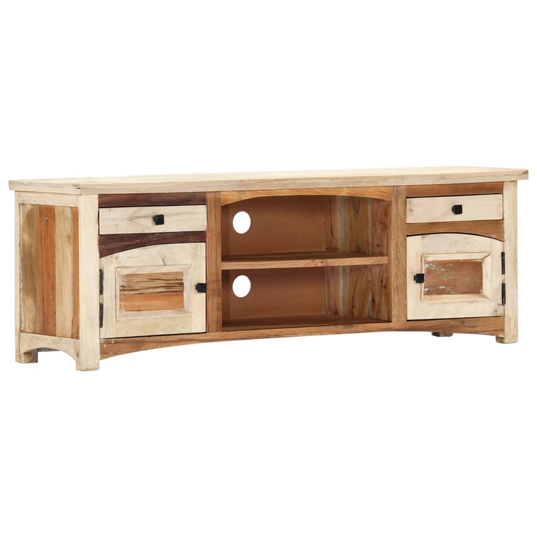 Tv-meubel 120x30x40 cm massief gerecycled hout MeubelReus