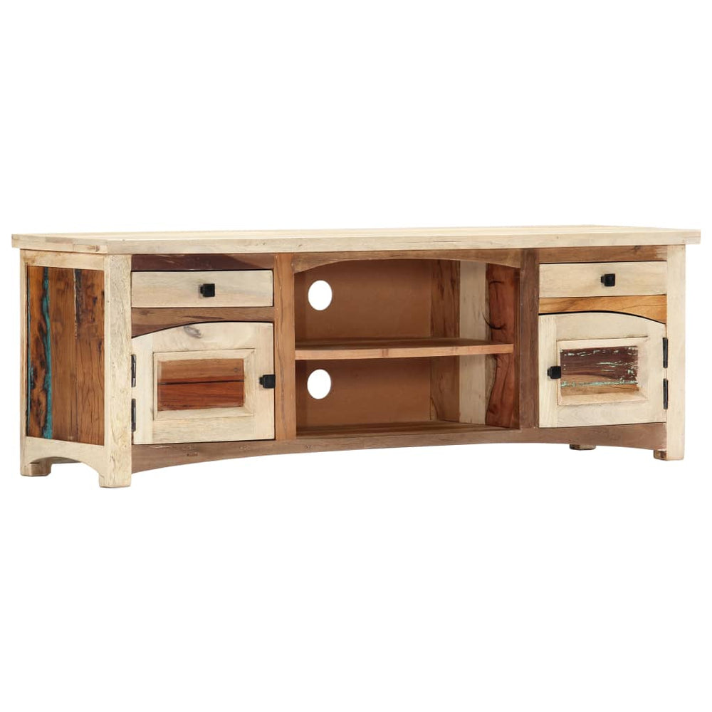 Tv-meubel 120x30x40 cm massief gerecycled hout MeubelReus
