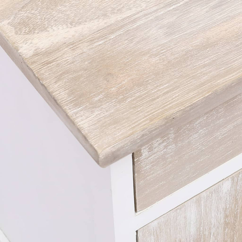Nachtkastjes 2 st 38x28x45 cm paulowniahout MeubelReus