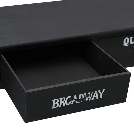 Salontafel 100x50x45 cm hout zwart MeubelReus