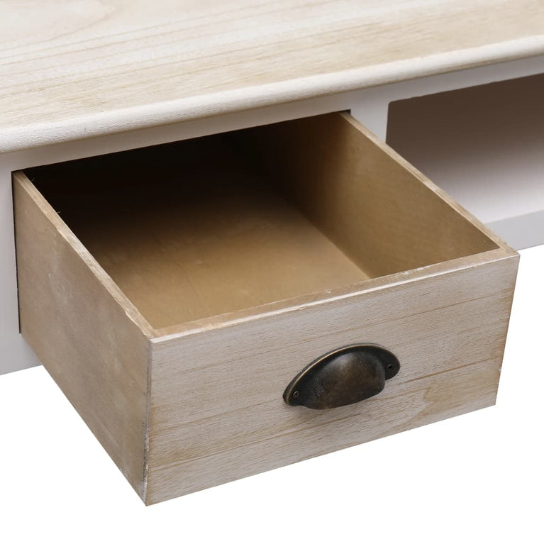 Wandtafel 110x45x76 cm hout MeubelReus