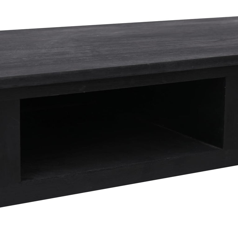 Wandtafel 110x45x76 cm hout zwart MeubelReus