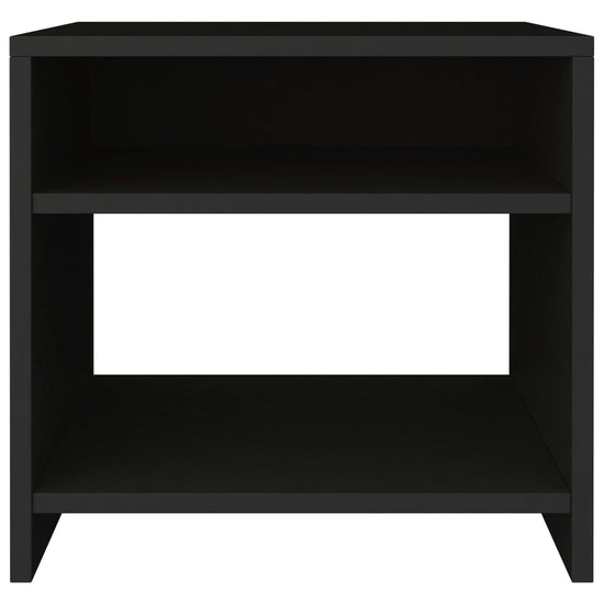 Nachtkastjes 2 st 40x30x40 cm bewerkt hout zwart MeubelReus