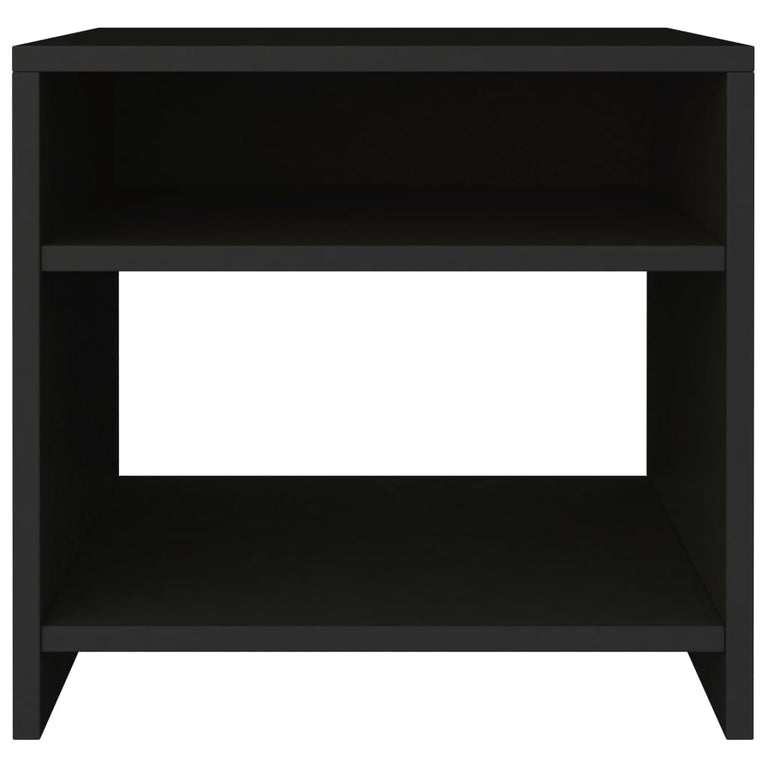 Nachtkastjes 2 st 40x30x40 cm bewerkt hout zwart MeubelReus