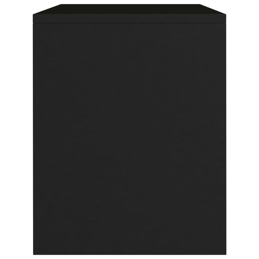 Nachtkastjes 2 st 40x30x40 cm bewerkt hout zwart MeubelReus