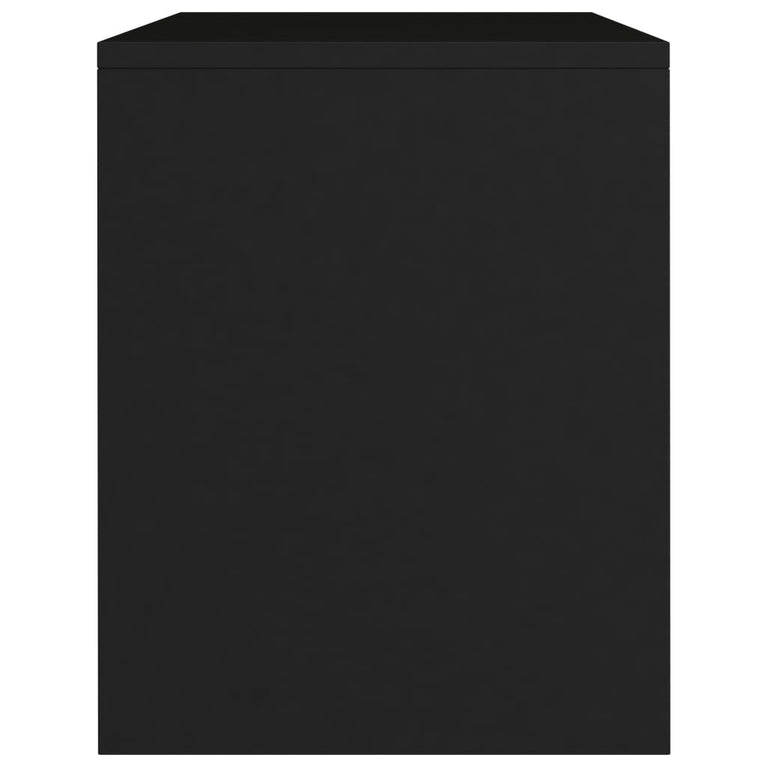 Nachtkastjes 2 st 40x30x40 cm bewerkt hout zwart MeubelReus