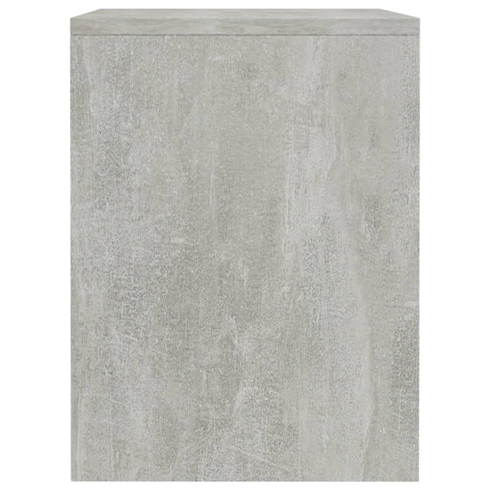 Nachtkastje 40x30x40 cm bewerkt hout betongrijs MeubelReus