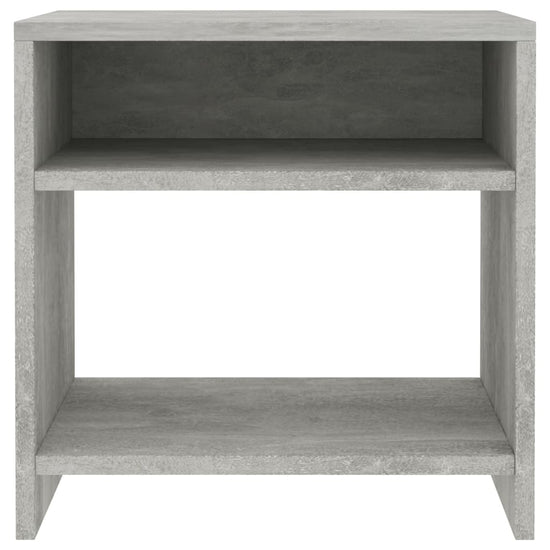 Nachtkastjes 2 st 40x30x40 cm bewerkt hout betongrijs MeubelReus