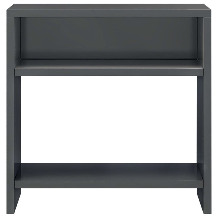 Nachtkastjes 2 st 40x30x40 cm bewerkt hout grijs MeubelReus