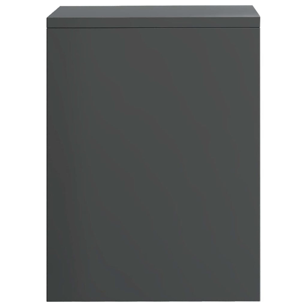 Nachtkastjes 2 st 40x30x40 cm bewerkt hout grijs MeubelReus