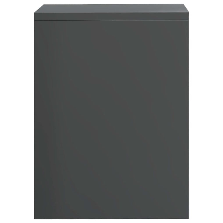 Nachtkastjes 2 st 40x30x40 cm bewerkt hout grijs MeubelReus
