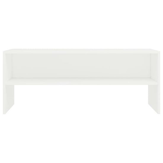 Tv-meubel 100x40x40 cm bewerkt hout wit MeubelReus