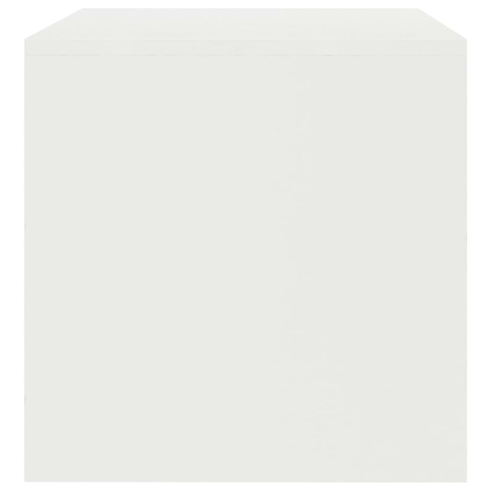 Tv-meubel 100x40x40 cm bewerkt hout wit MeubelReus